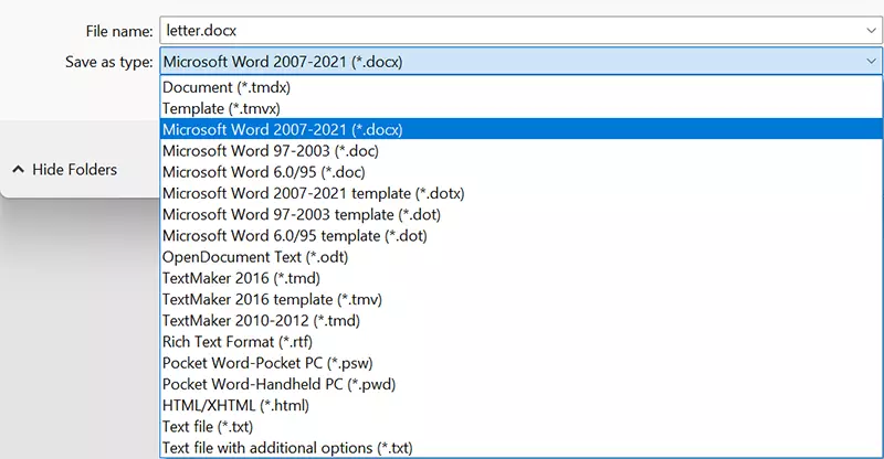 file compatibility in Office 2021