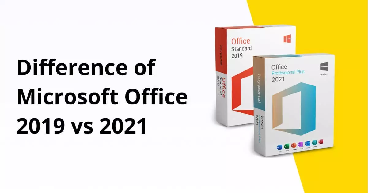 Microsoft Office 2019 vs. Microsoft Office 2021